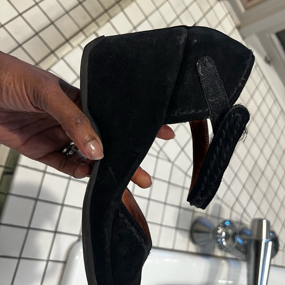 Elegant Black Women's Shoes French brand